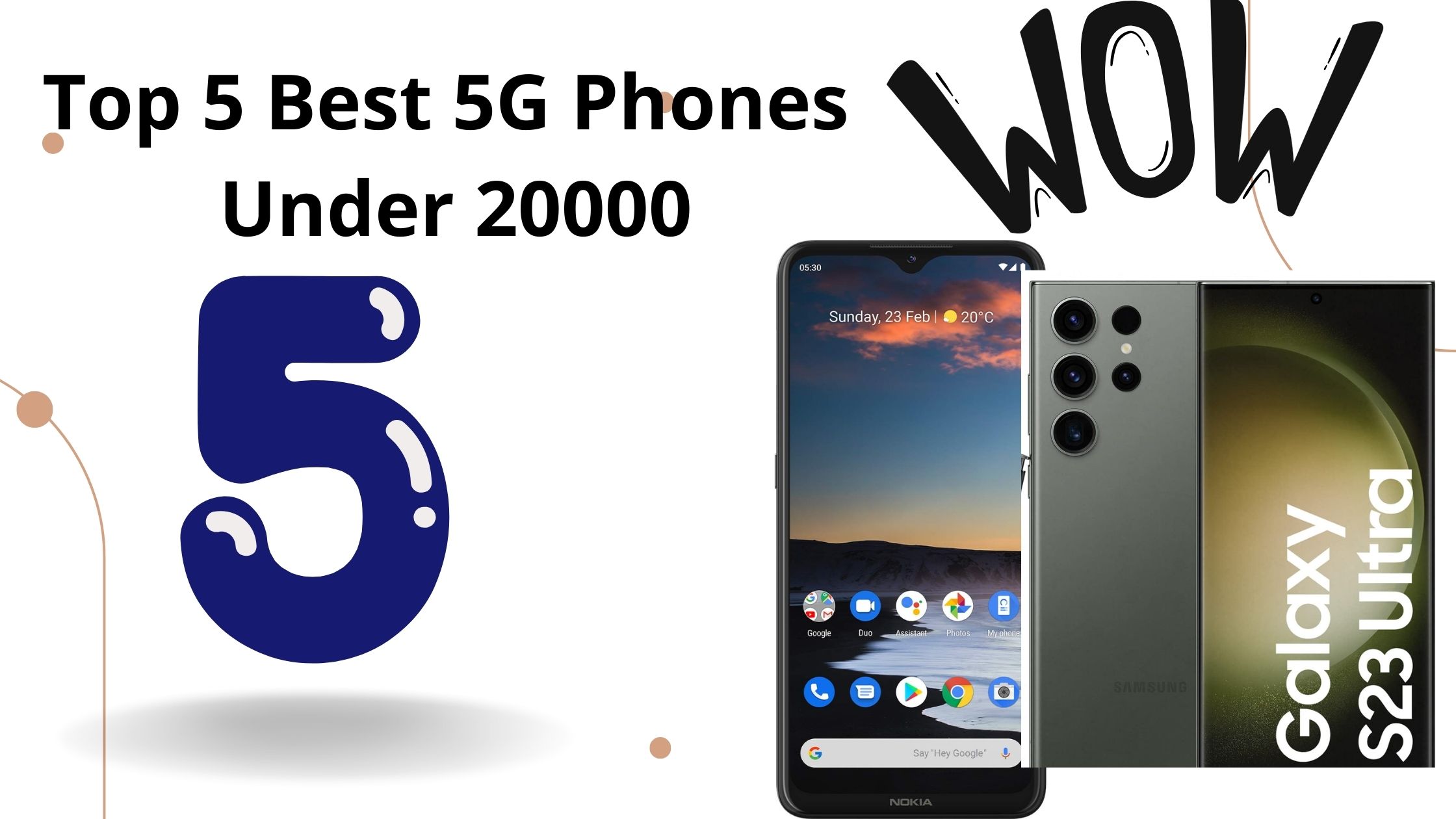 Top 5 Best 5G Phones Under 20000 in Jan 2024 Best Smartphone Under